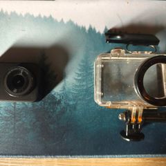 Xiaomi Mijia 4k Action Camera with waterproof case