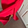 Folkster size 12 red occasion dress - half lined Image 2
