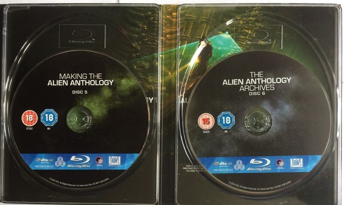 Alien Anthology Boxset (1979-1997) Sigourney Weaver [4xBlu-ray Movies]