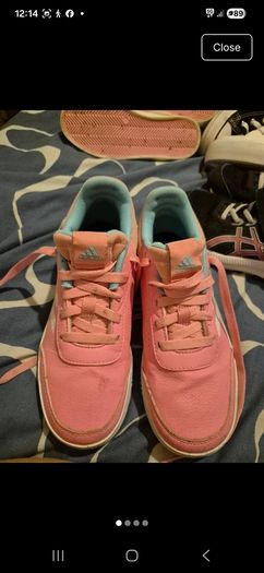 Bag of girls shoes