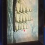 Very nice Antique Canvas Painting  Clipper circa 1960s in very good conditions Image 2