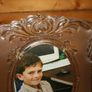Vintage Mikasa crystal clear , frosted glass frames or trays Image 8
