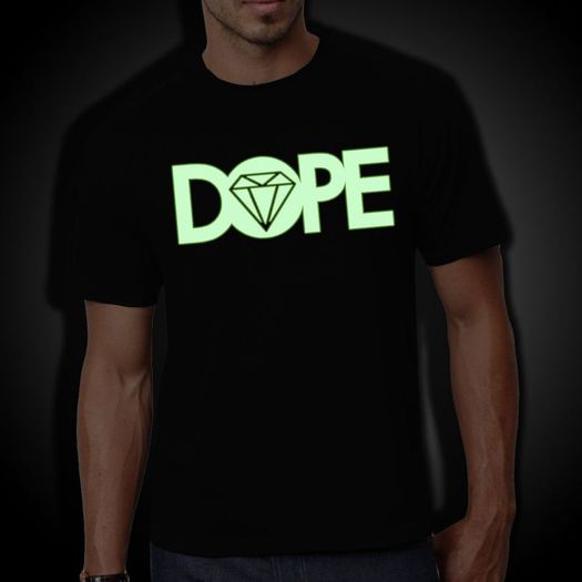 Dope Glowing In the dark T-shirts