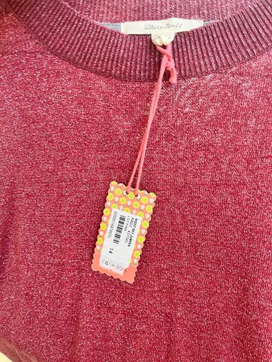 White Stuff Rose Pink Knit