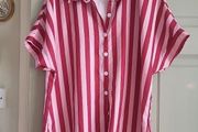 pink/red blouse
