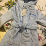 Brand new 'Conor' Embroidered blue dressing gown Image 3