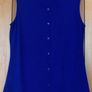 Size 12. Deep Blue/Purple Top Image 3