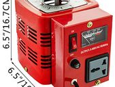Variac Variable Transformer AC Voltage Regulator Transformer Converter 500VA-3000VA Built-In Copper Coil for Power Supply