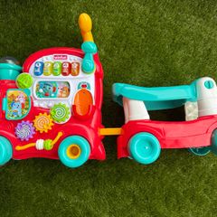 Winfun Walker Ride-On Learning Train 3-in-1