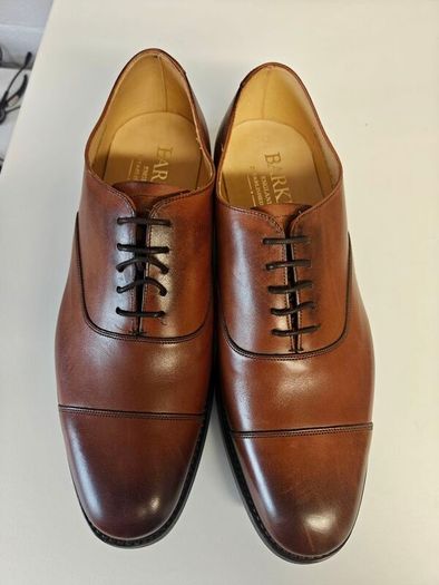 As New Mens Barker Oxfords Shoes