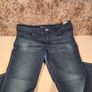 womens LEE RIDERS mid rise bootcut jeans stretchy blue denim Size 16 Image 5