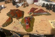Warhammer 40k Games Workshop Warhammer 40k Crashed Aquila Lander Battle For Macragge Scenery