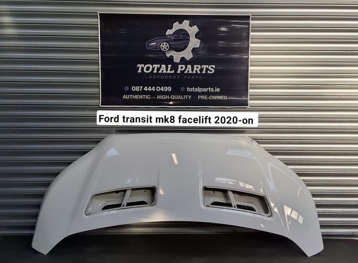 Ford transit mk8 facelift bonnet