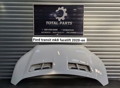 Ford transit mk8 facelift bonnet