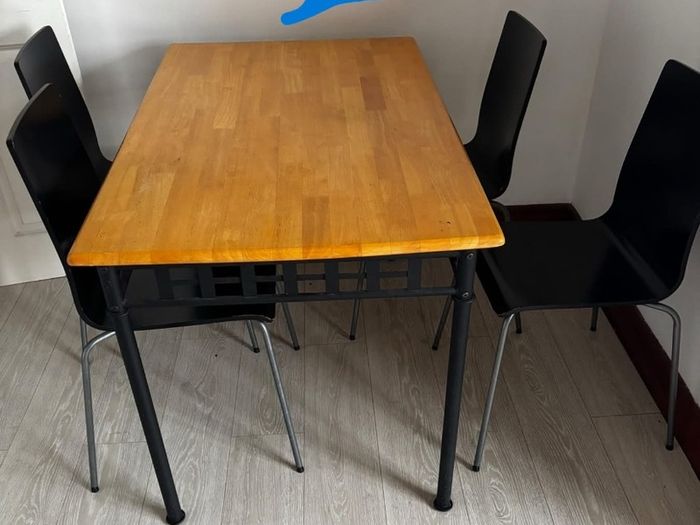 Table and chairs