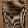 Brand new Shein striped heart sweatshirt women size UK14 EU42 Postage included Image 3