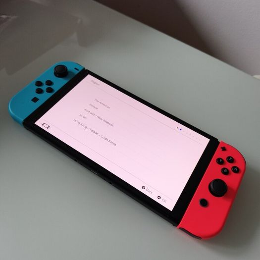 Nintendo switch OLED with box NO GAMES.