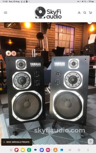 Holy Grail of Yamaha Monitor NS-1000 one of the best monitors ever made in great condition Rare at a great price