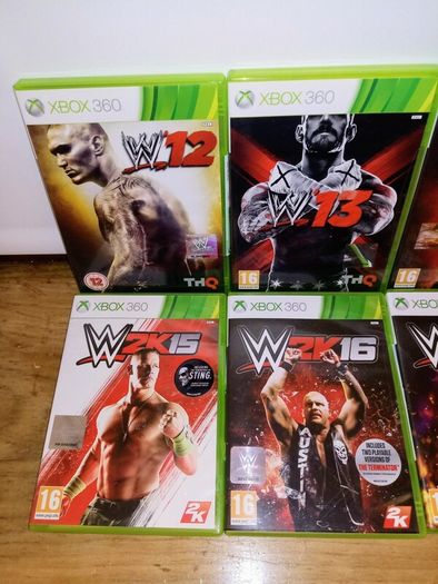 Mint Xbox 360 Wrestling Games Bundle