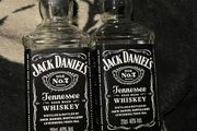 Jack Daniels whiskey empty mini bottle