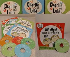Charlie And Lola story Books & Cd,s sets