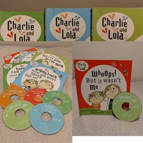 Charlie And Lola story Books & Cd,s sets