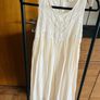 Reiss silk cream dress Image 5