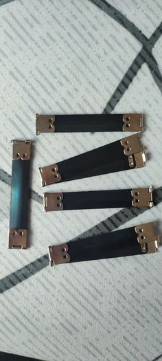 5x Metal Internal Flex Frames for Clasp pockets/wallets