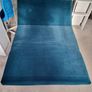Sage green velvet sofa bed (double) Image 3