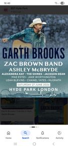 Garth Brooks Hyde Park