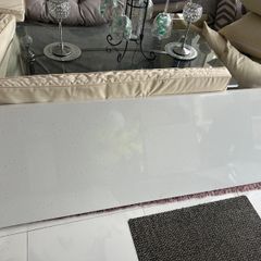 Worktop 40 mm Andromeda white 600mmX1087mm