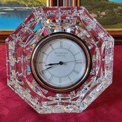 Original And Authentic Waterford Crystal Large Octagonal Clock Made In Ireland