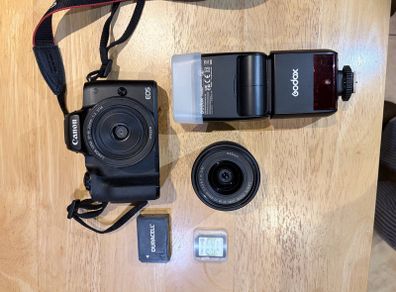 Professional camera Canon m50
