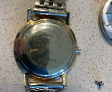 Vintage 9ct Gold watch bracelet