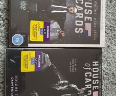 NEW house of cards season 1 and 2 dvd sealed new