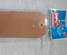 Tie-On Labels Tags 60mm x 120mm