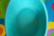 Baby bath with infant attachment