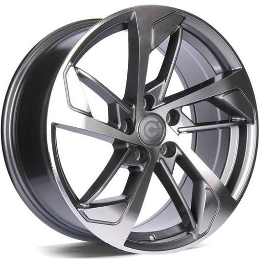 19" RS6 Black Style Alloy Wheels Vw Audi Seat Skoda 5x112