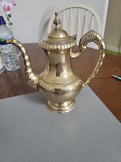 Brass epns teapot