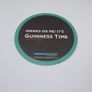 Guinness : Time - Green - Beer Mat/Coaster Image 2