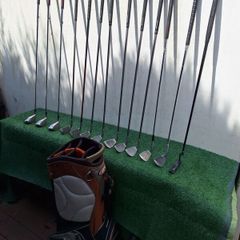Golf clubs, starter set and bag