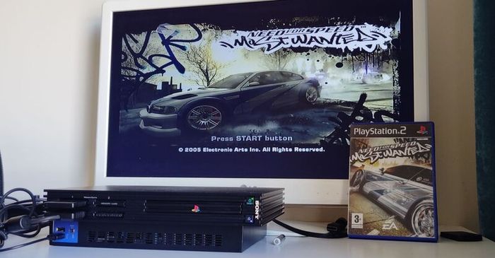 Ps2 Console Refurbished original controller hd adapter original box