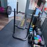 Adjustable Weight Bench with Rack & 50kg Barbell Set Image 4
