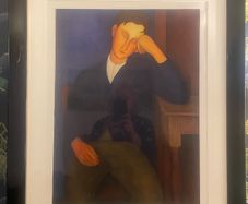 Amedeo Modigliani's "The Young Apprentice"80x65cm