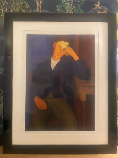 Amedeo Modigliani's "The Young Apprentice"80x65cm