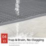 Drainage Floor Mat 300 X 90cm Commercial Indoor Outdoor Non-Slip Rubber Entrance Mats Anti-Fatigue Waterproof Door Mat with Drainage Image 7