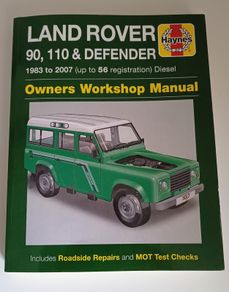 Land Rover Defender  90 & 110 Haynes Workshop manual
