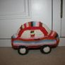 Marie-Claire Petit Crochet Car Toy with Rattle Image 3
