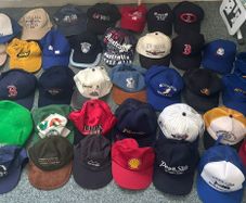 Huge Collection of Baseball Caps