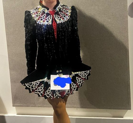 Irish dancing dress